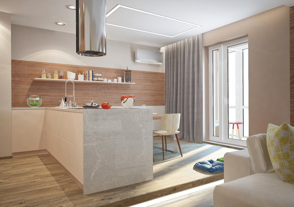 Проект квартиры по ул. Семьи Шамшиных (2015 год)