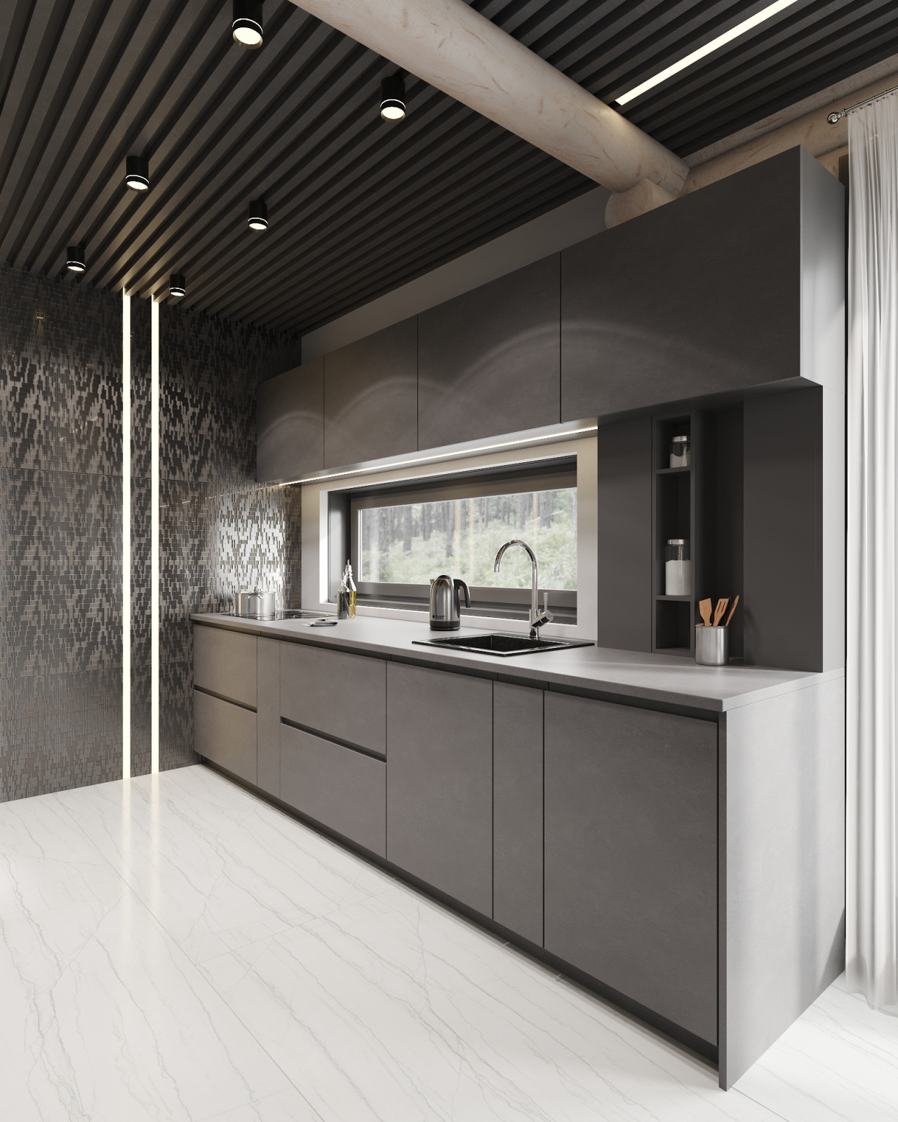 Дом из бревна в КП "Золотые Сосны"