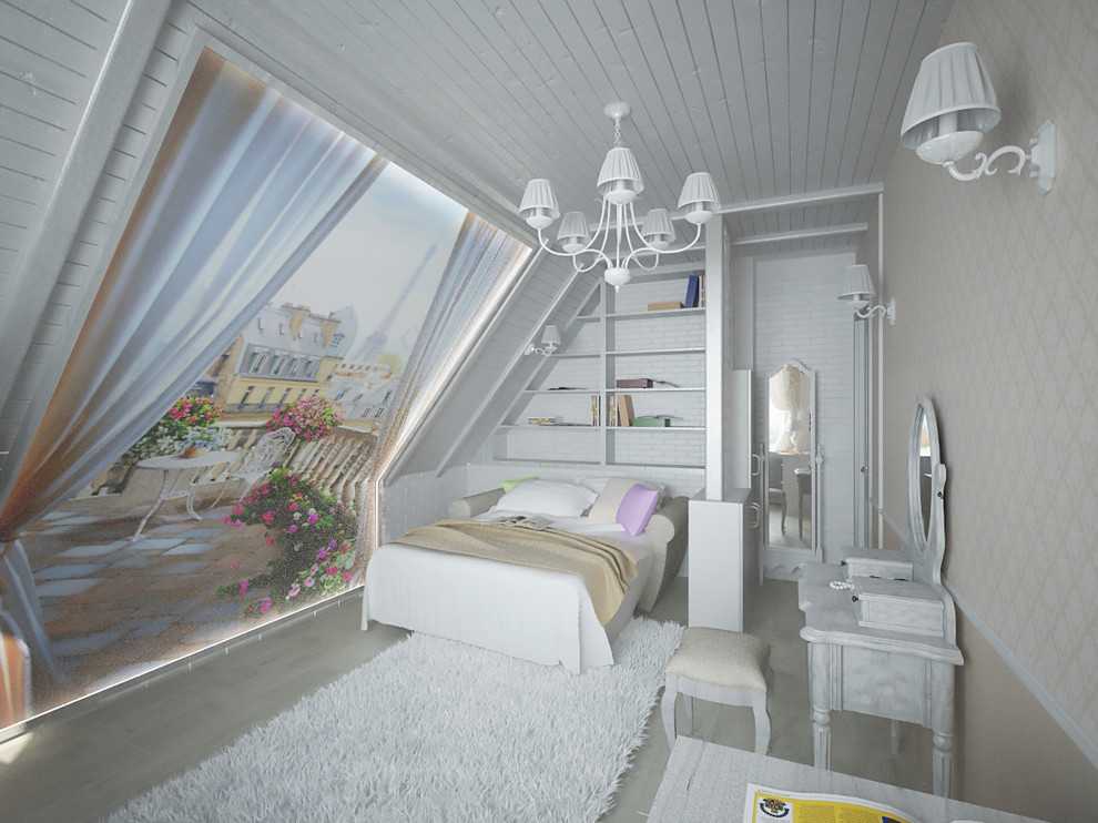 Дом семьи с тремя детьми