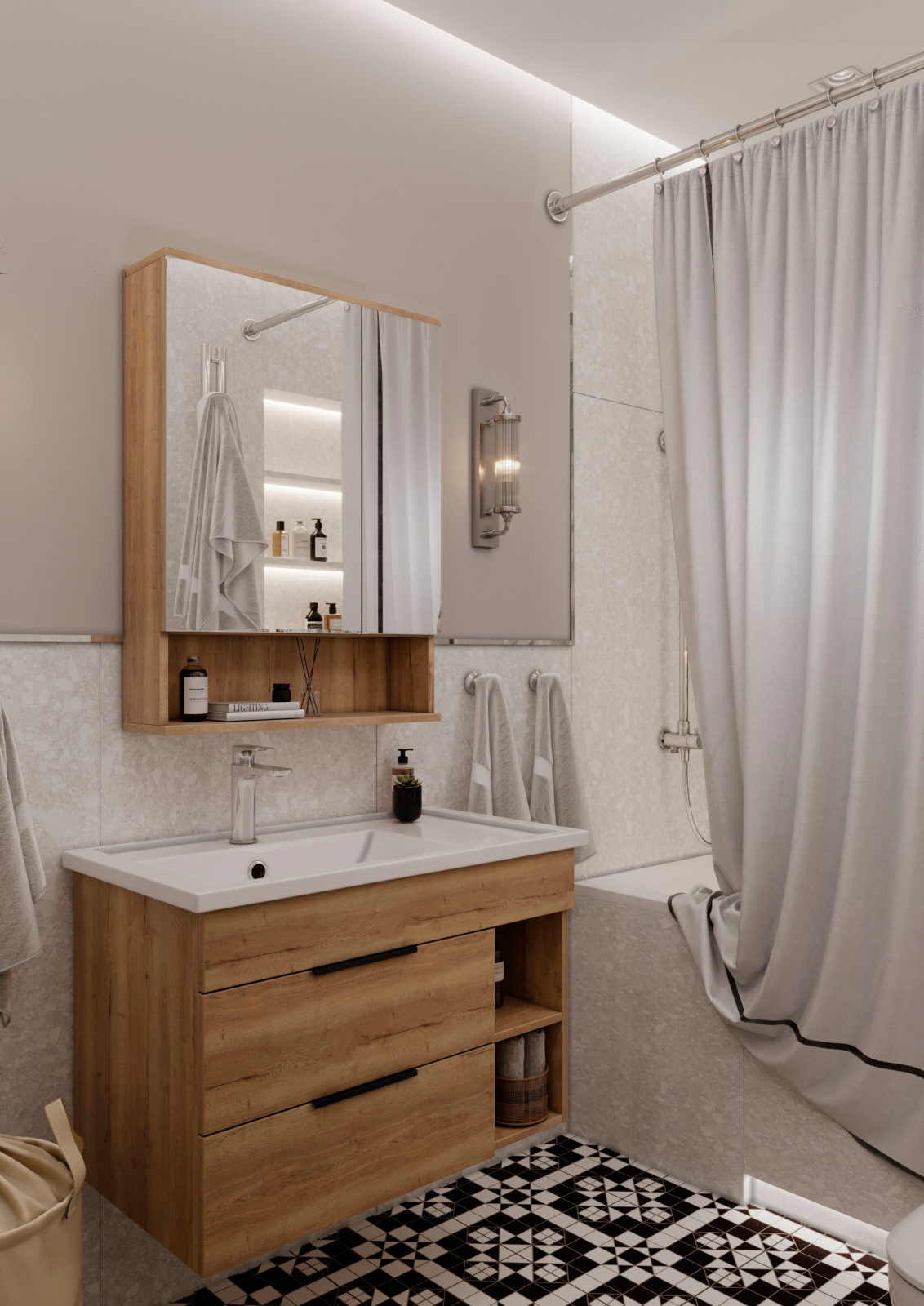 кв-ра на Комарова часть1