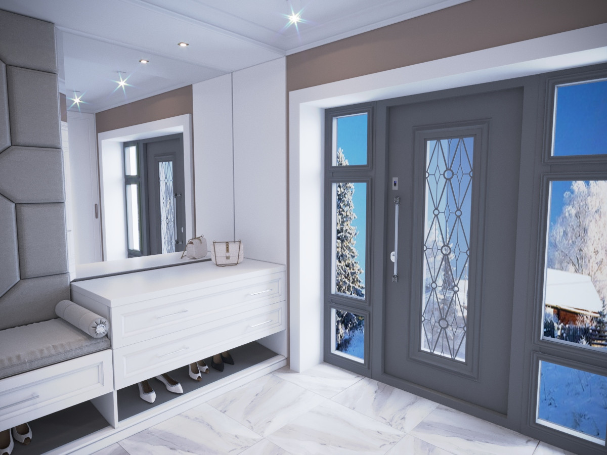 Проект дома в современной классике