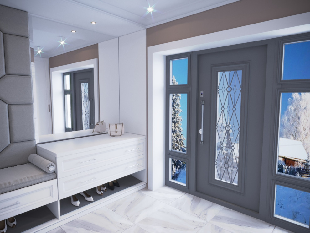 Проект дома в современной классике