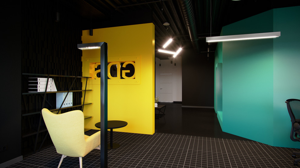 Дизайн офиса строительной компании в Москве