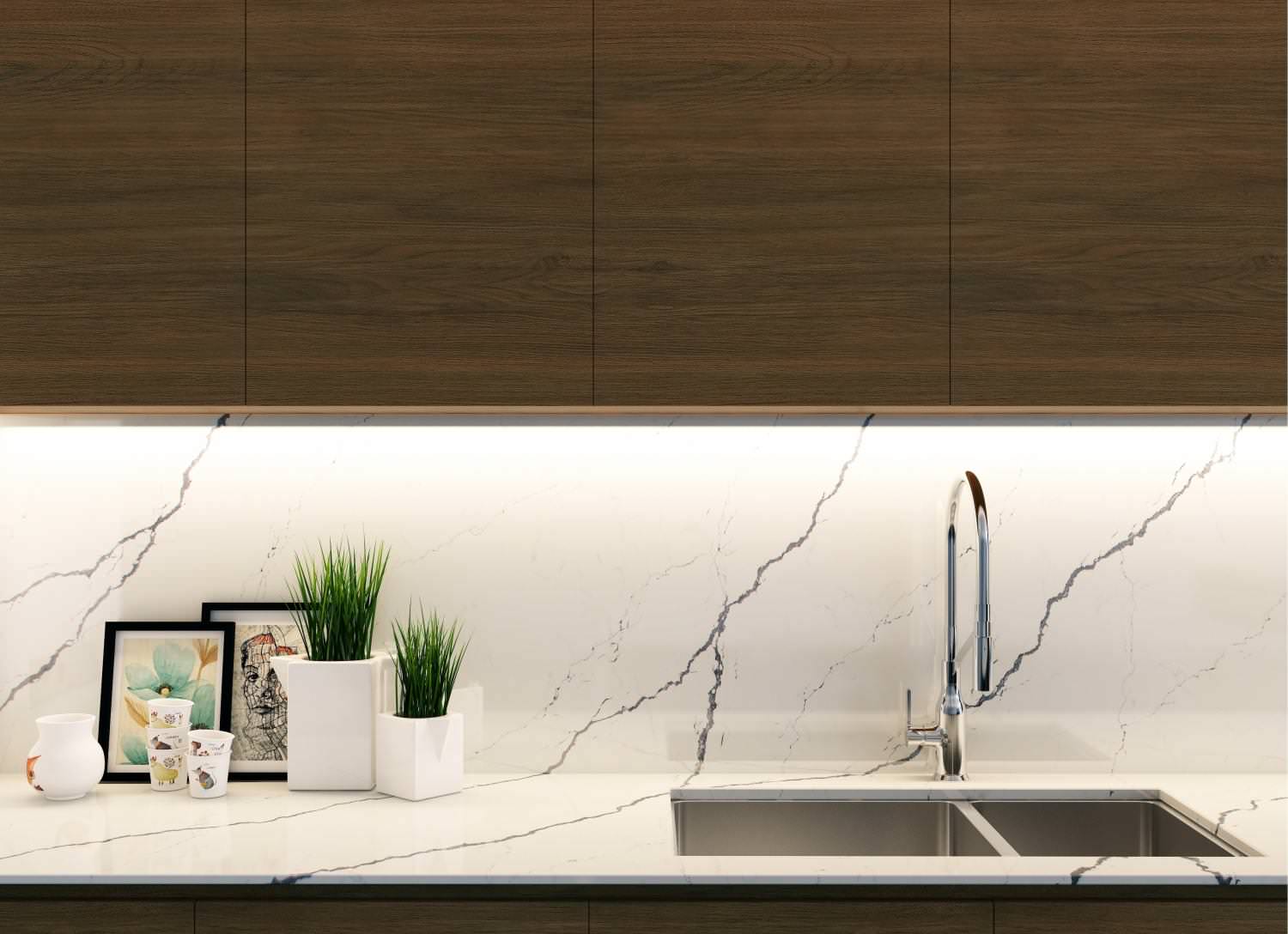 Столешницы из кварцевого агломерата