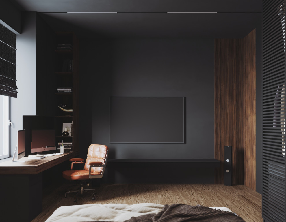 Квартира в серых тонах