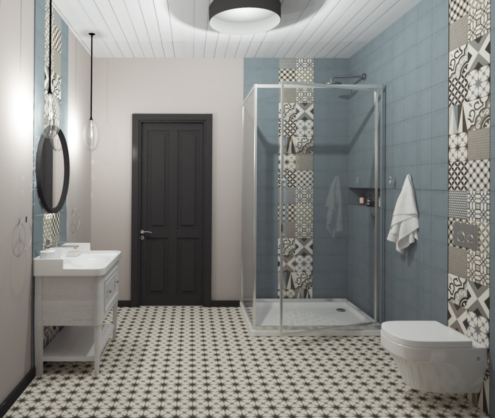 Санузел на втором этаже