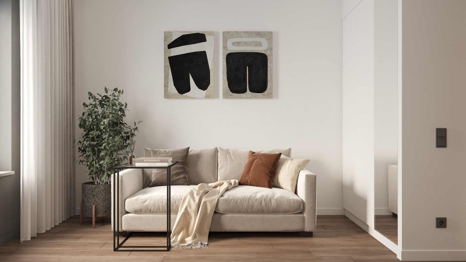 Интерьер загородного дома в Ленинградской области