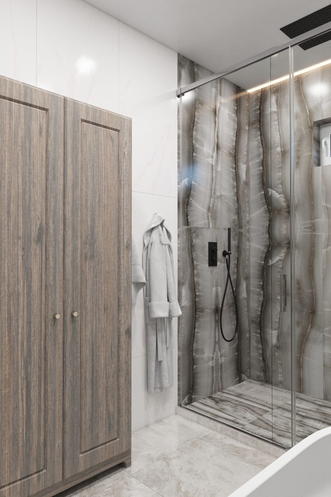 Проект первого этажа дома в Токсово для молодой семьи