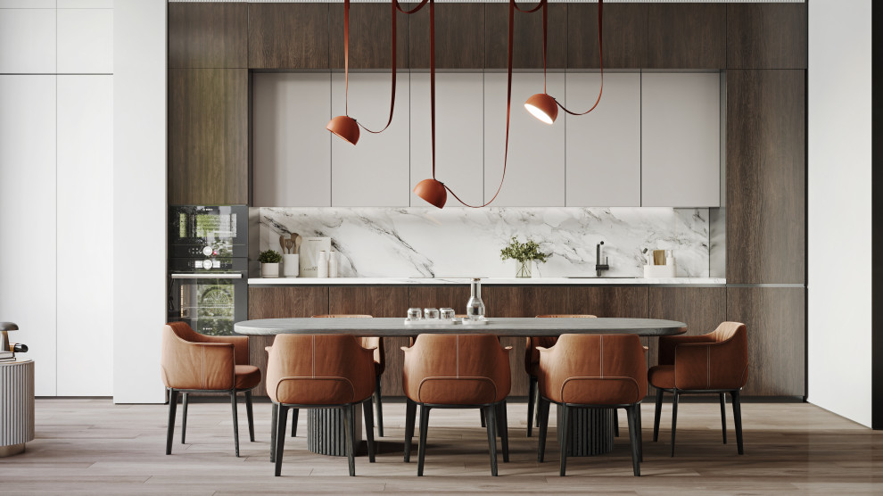 Просторная кухня-гостиная