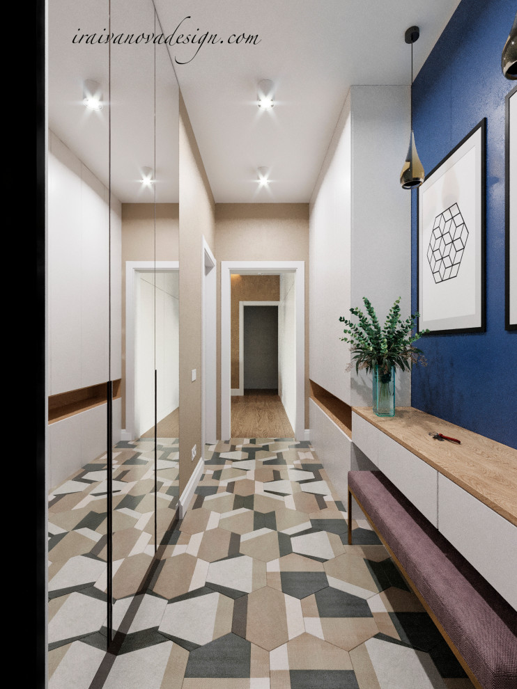 Интерьер с фактурами