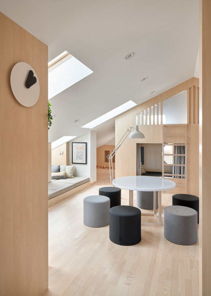 Мансарда для детей 40 м2