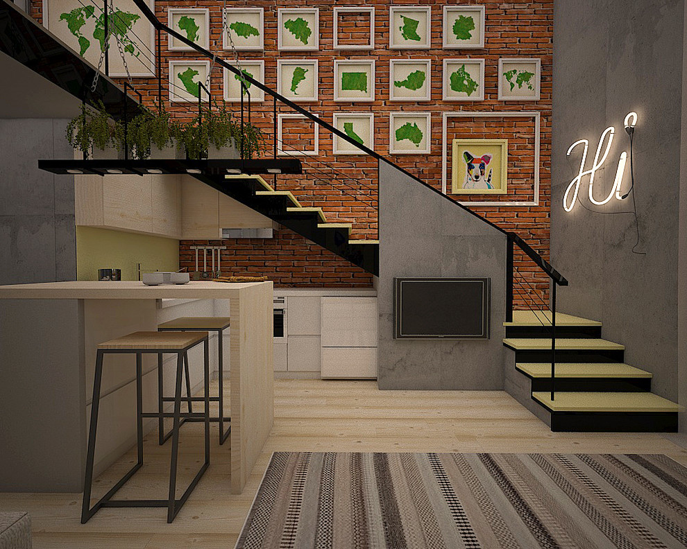 Обложка проекта: Квартира с мезонином