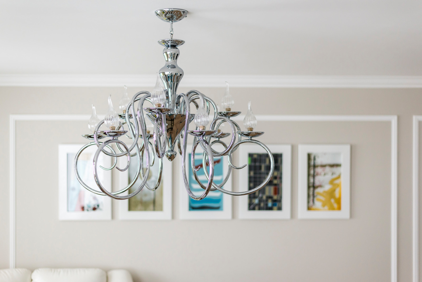 Интерьер квартиры в ЖК "Скай Форт"