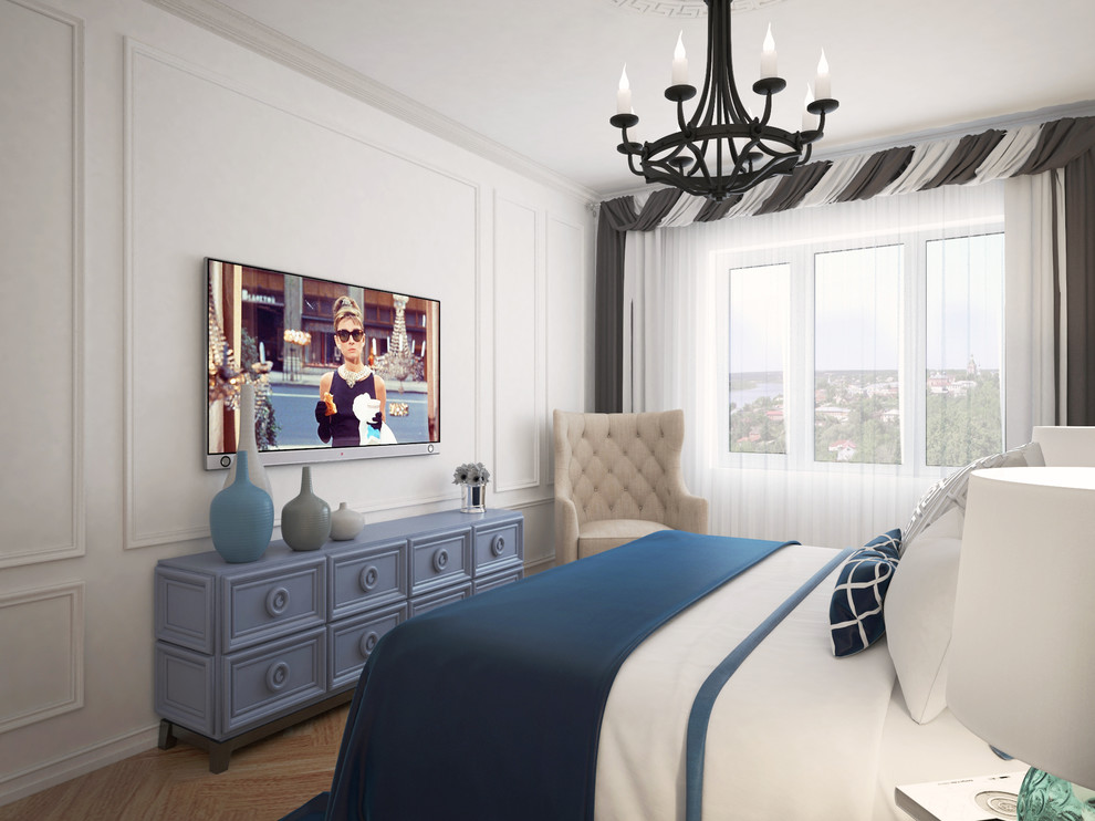 Обложка проекта: Спальня в стиле Современная классика