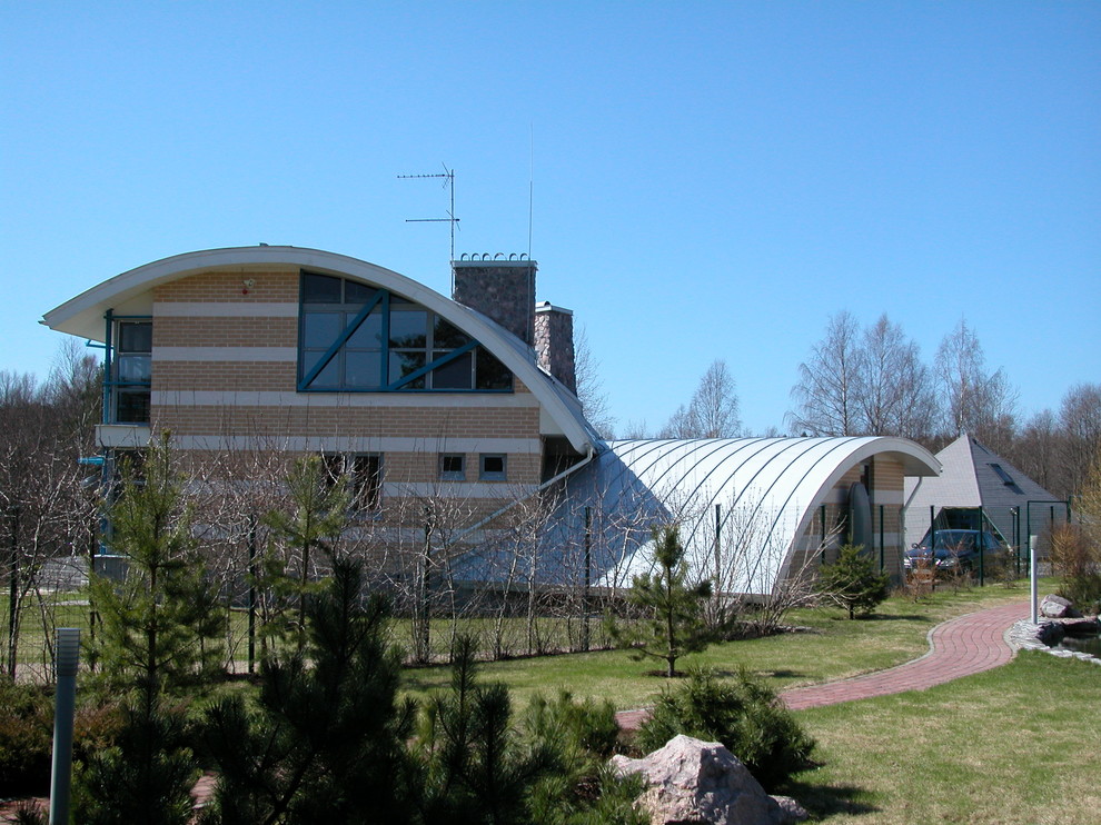 Загородный дом по индивидуальному проекту. Пос. Репино -Ленинское. Лен.обл.