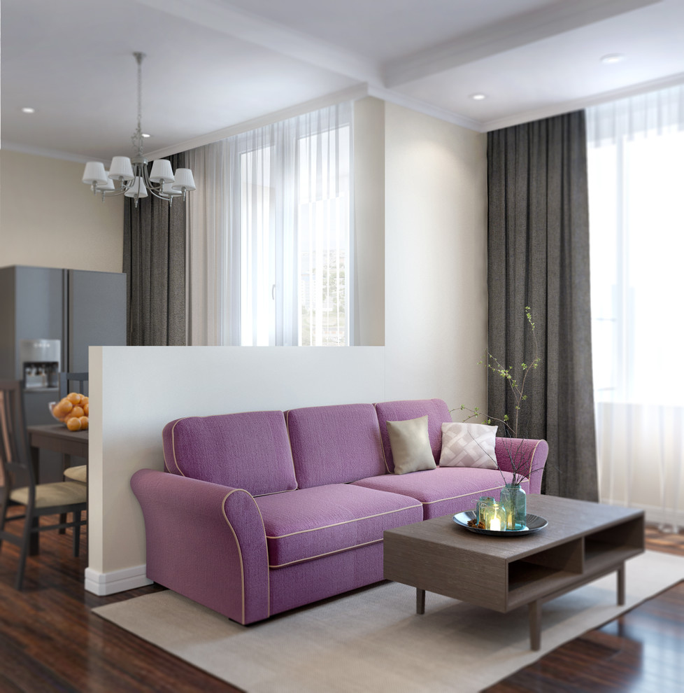 Дизайн для застройщика ЖК Паруса (2 вар-а: студия и свободная планировка)