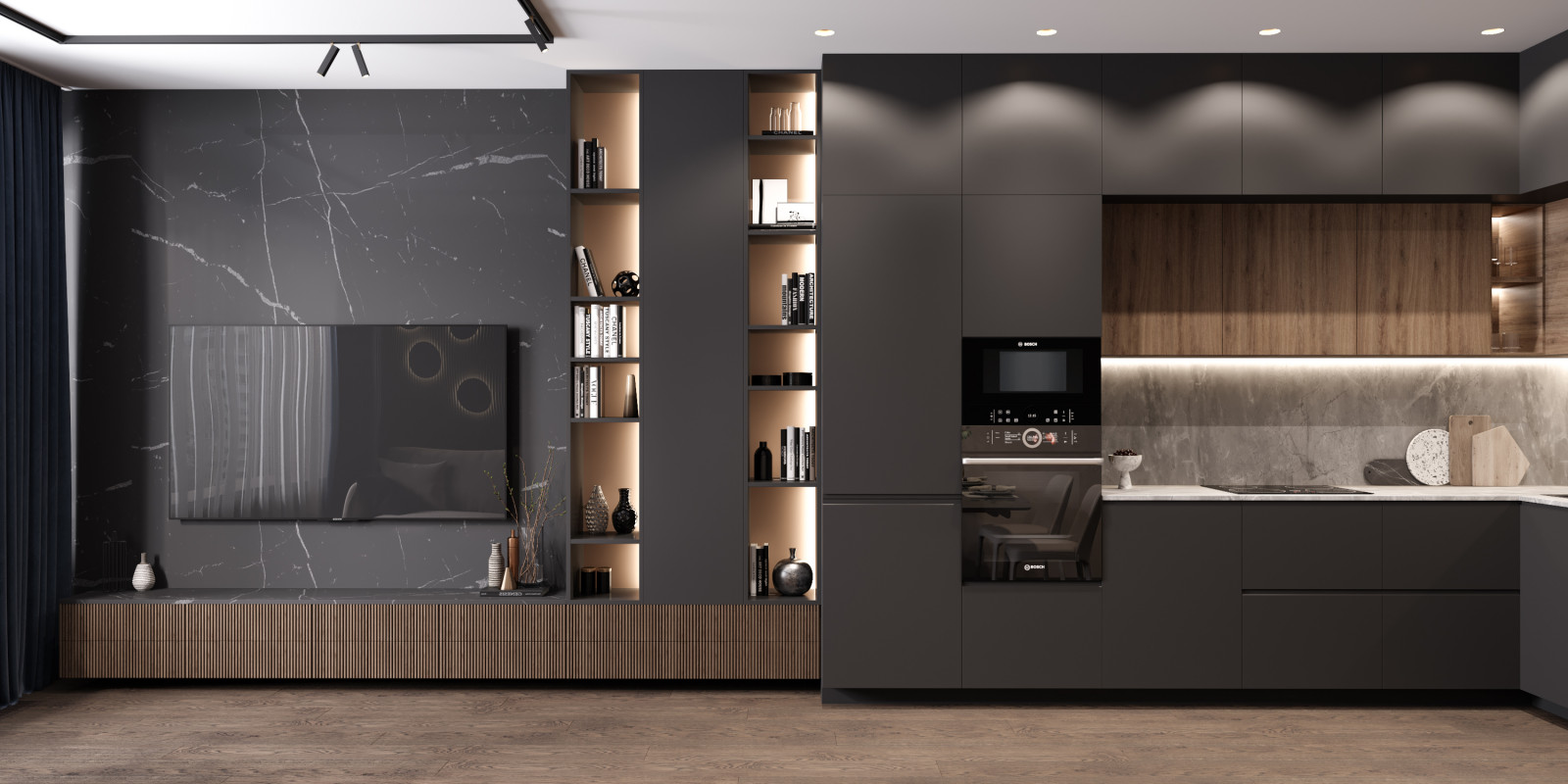 Обложка проекта: Квартира 150 кв.м. в ЖК PRIZMA