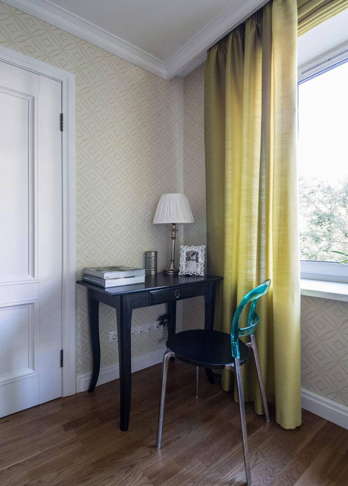 Houzz тур: Угловая хрущевка с яркими деталями