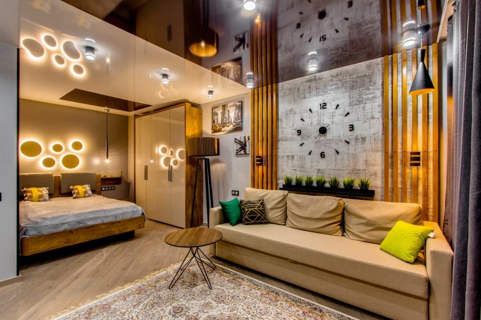 Реализованный проект квартиры в стиле Лофт