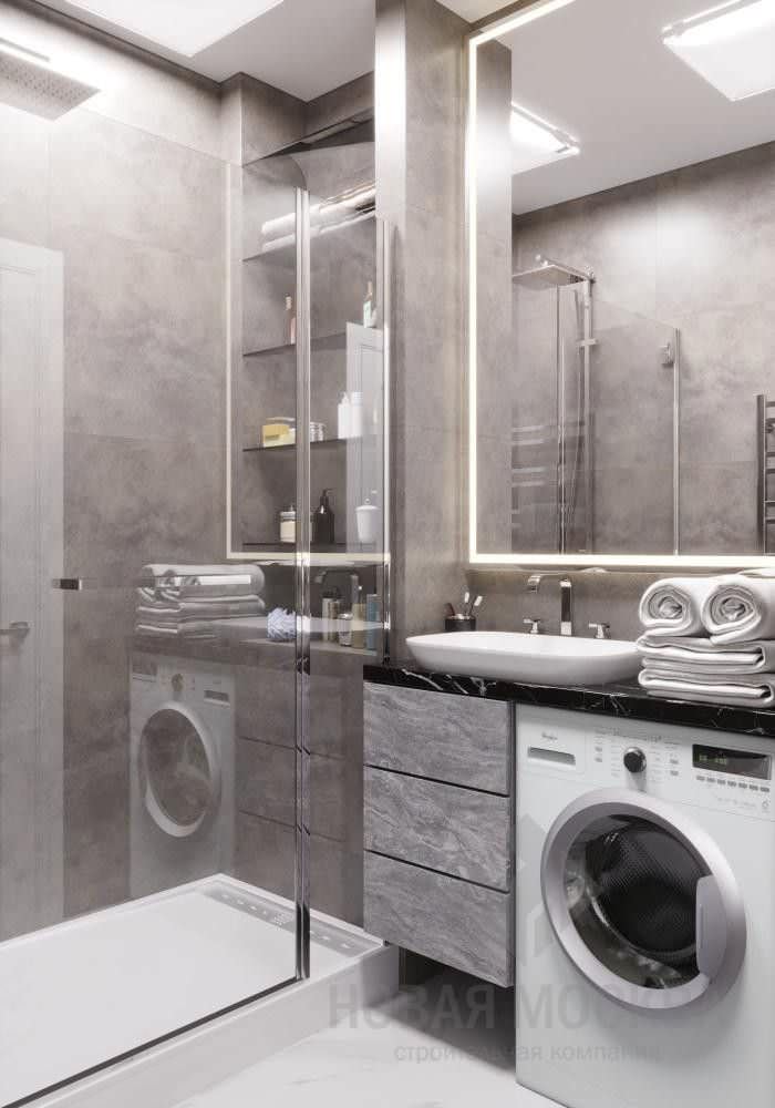 Дизайн-проект 2-комнатной квартиры площадью 65 кв.м. в ЖК «Скандинавия»