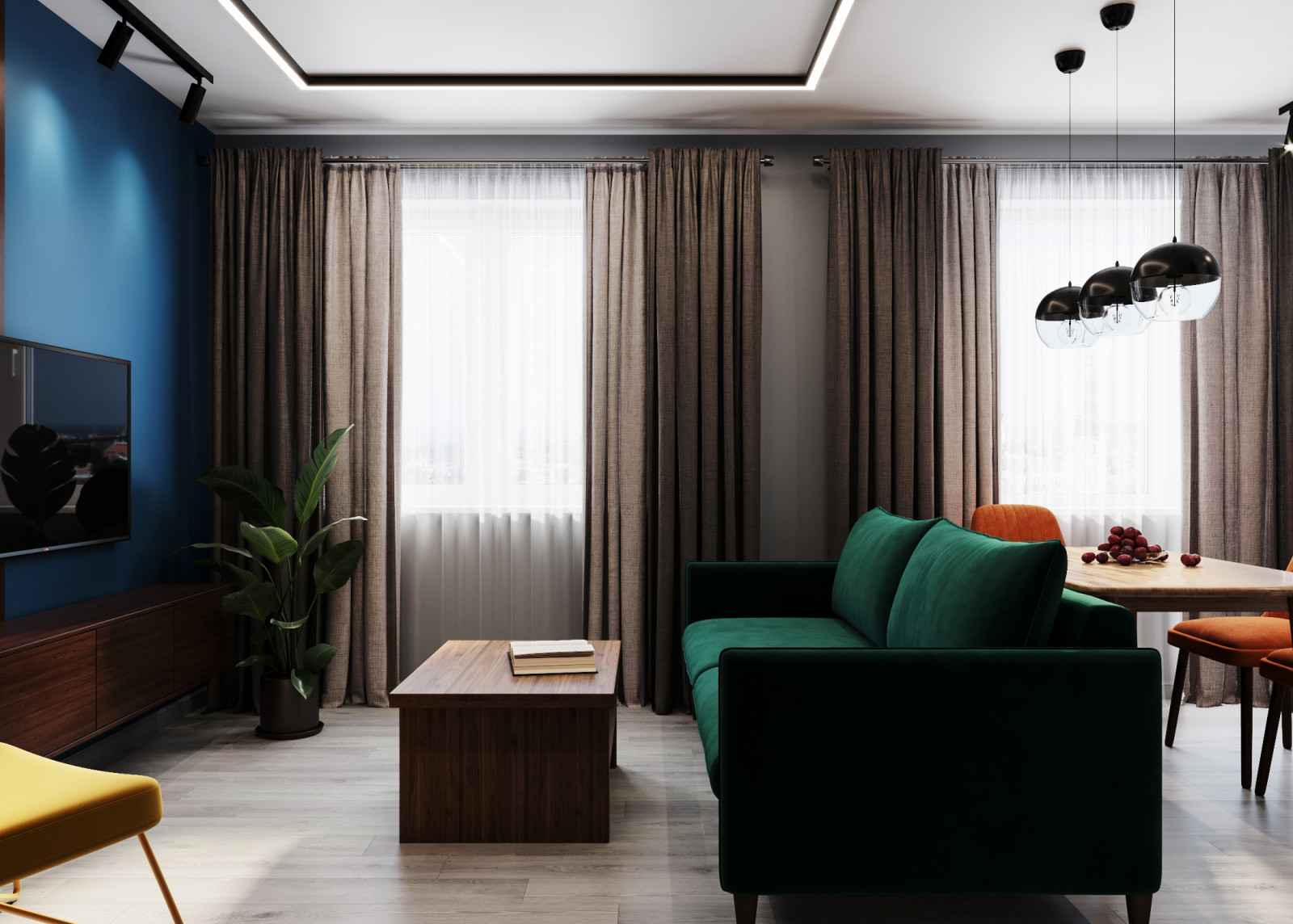 Студия  с акцентом