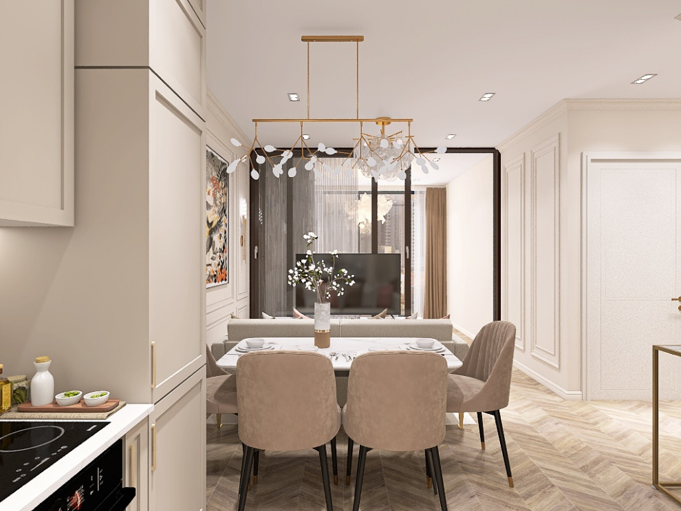 Дизайн-проект 2х комнатной квартиры