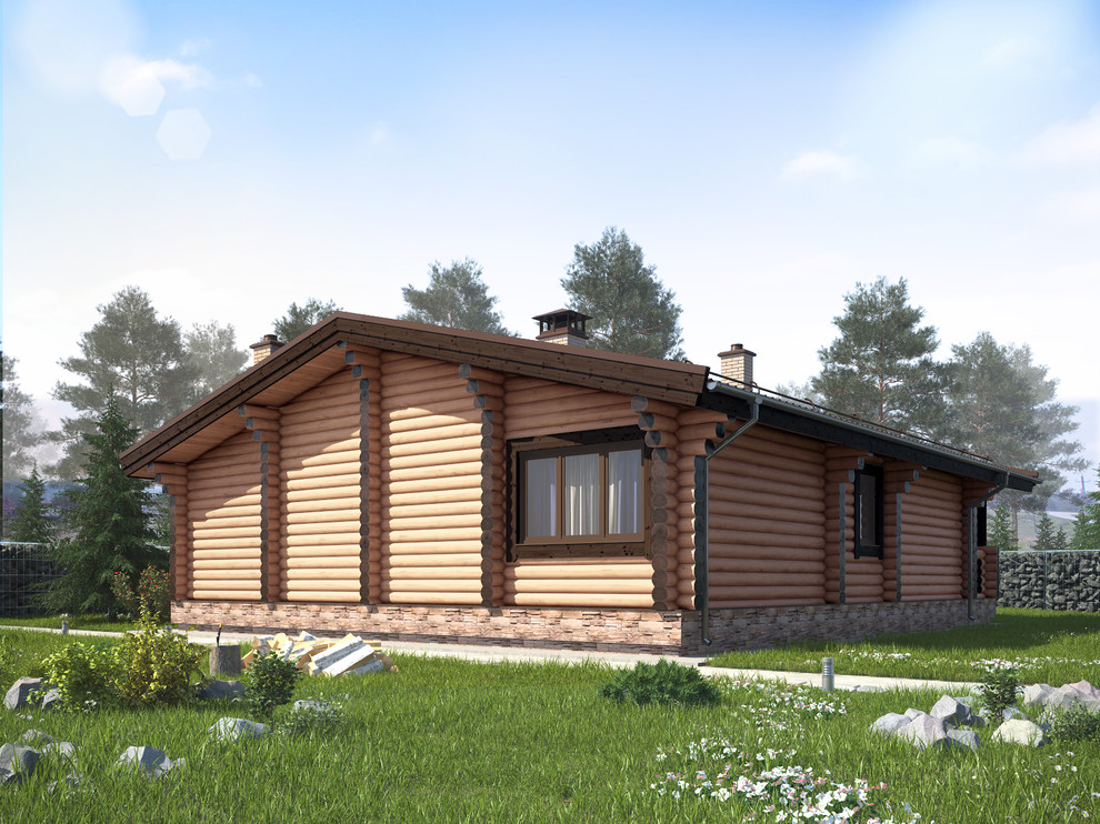 Обложка проекта: Срубовой дом из сибирского кедра