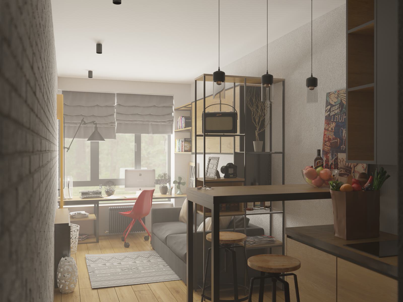 Обложка проекта: Студия- апартаменты