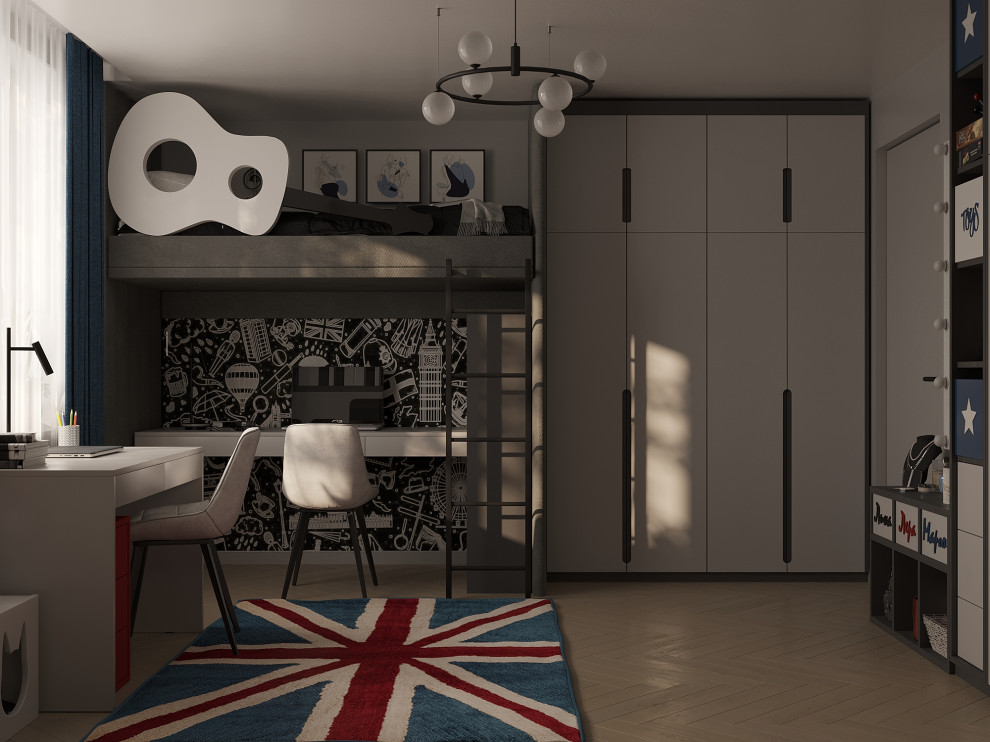 Детская с музыкально-Лондонской тематикой для трёх сестёр