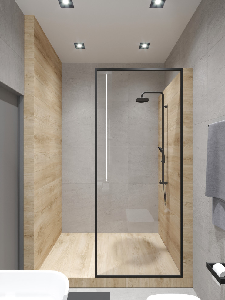 Однокомнатная монохромная квартира