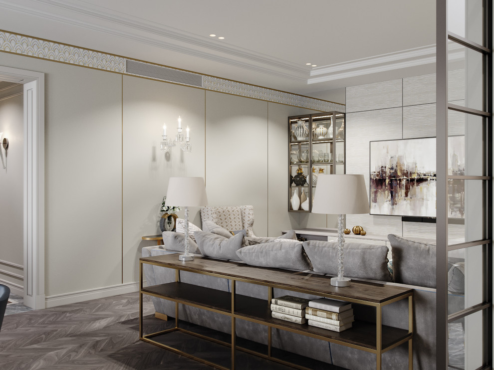 Квартира в духе неоклассики