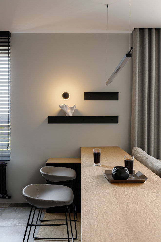 Light midecentury apartment / Квартира с легким флером midcentury