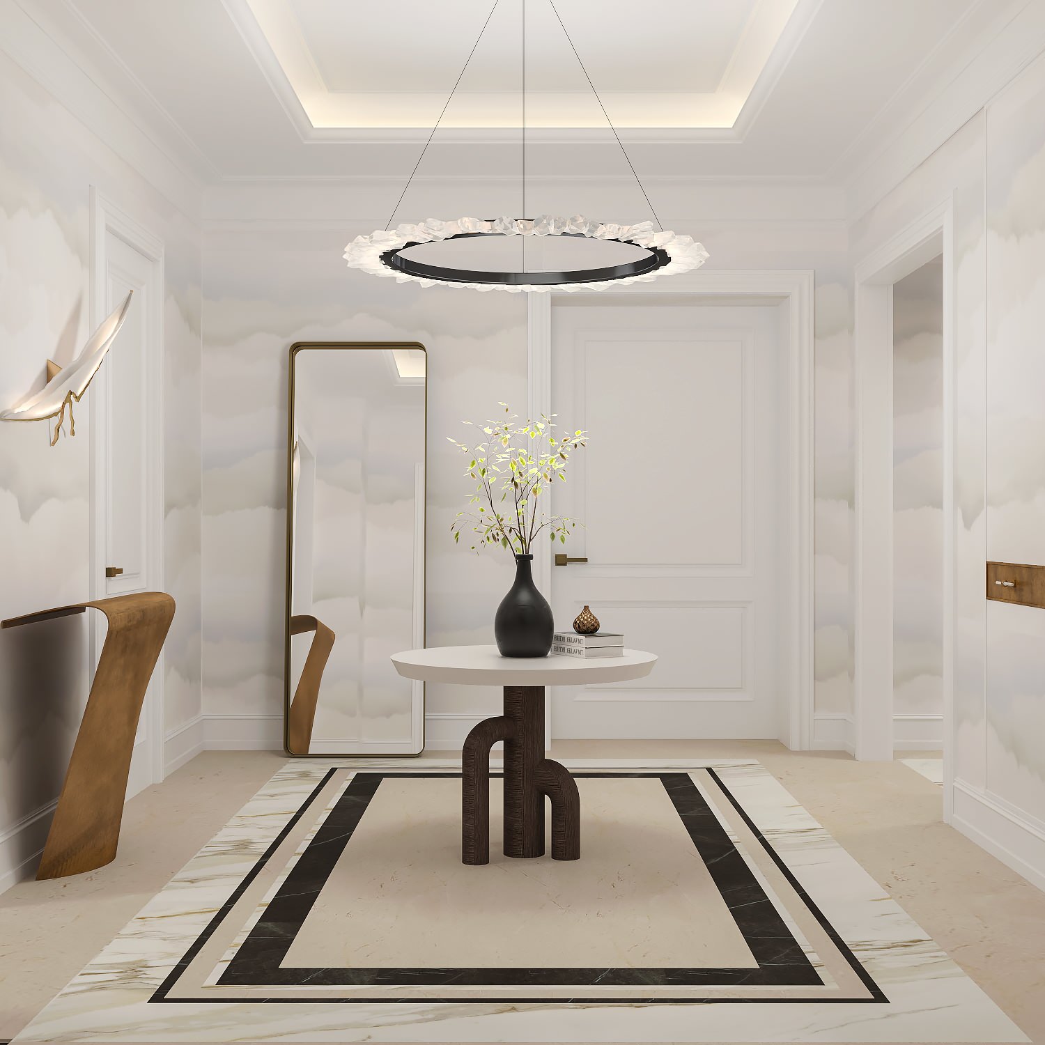 Обложка проекта: Концепция квартиры в Хамовниках/ Apartment, Moscow