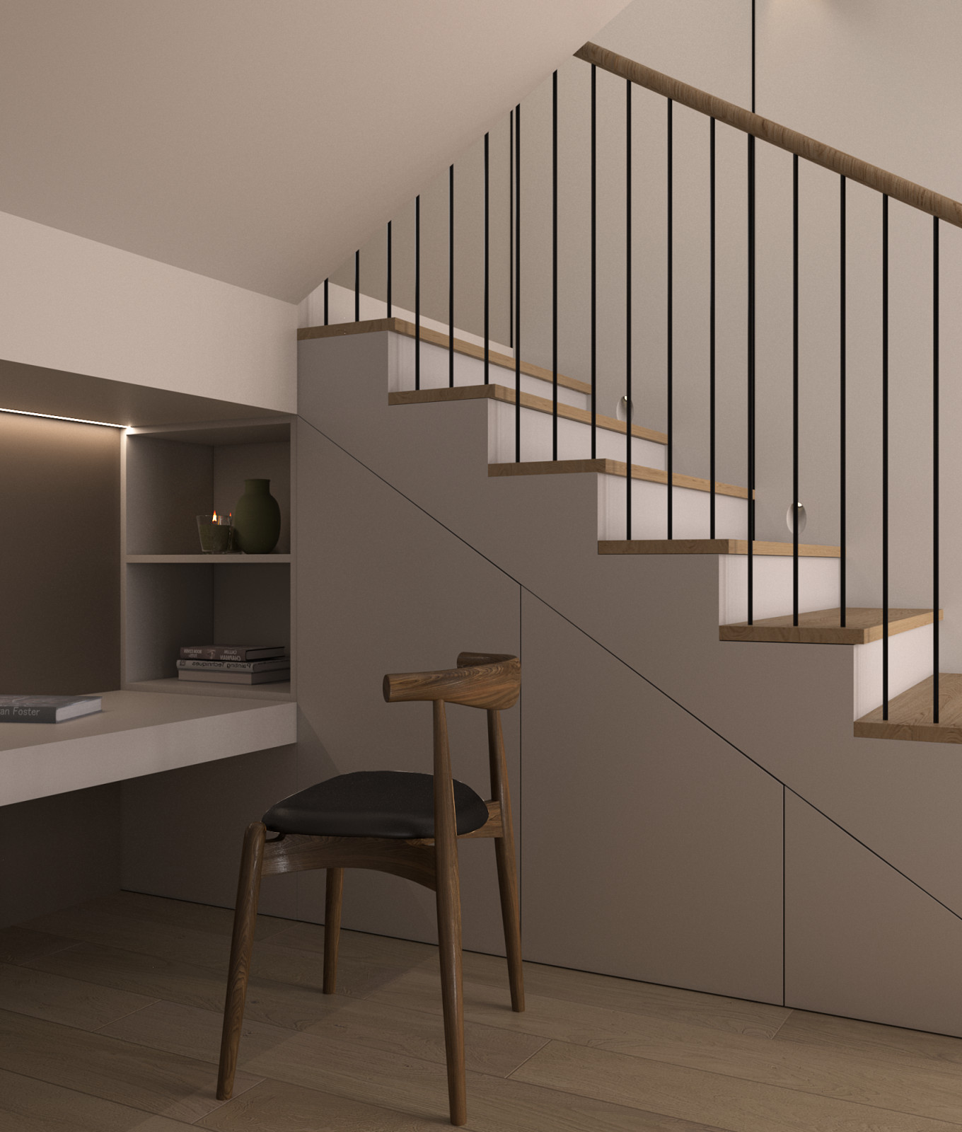 Коттедж в Мытищах, д. Шолохово — современный стиль с элементами минимализма