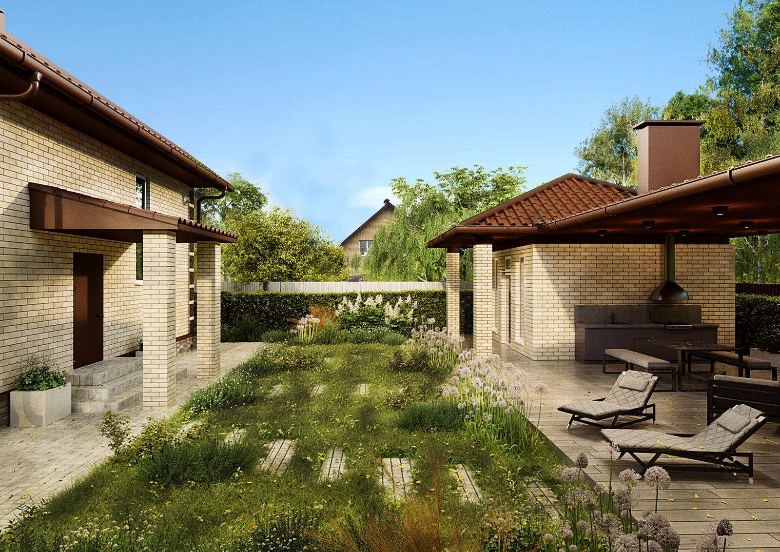 Проект ландшафтного оформления и благоустройства