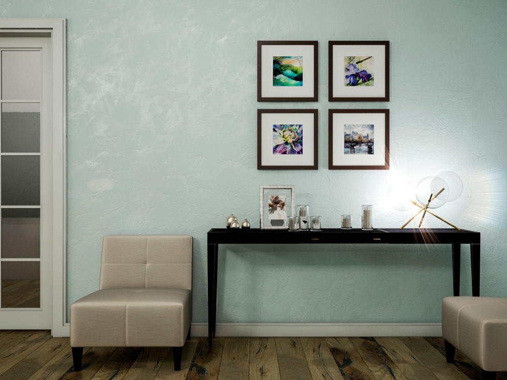 Интерьер загородного дома "Весенняя"