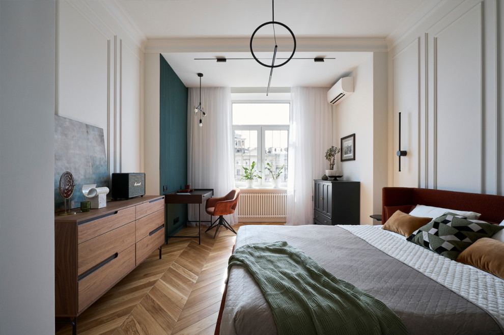 Дизайн  квартиры в стиле Mid-century