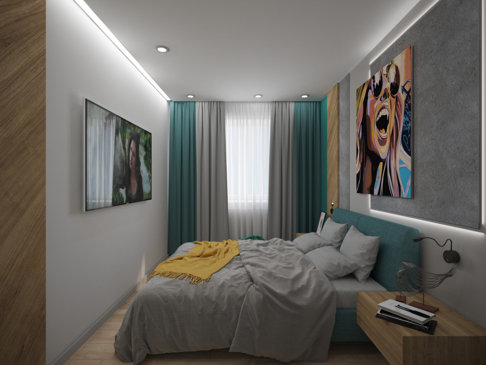 Обложка проекта: Современный проект квартиры для молодой семьи!