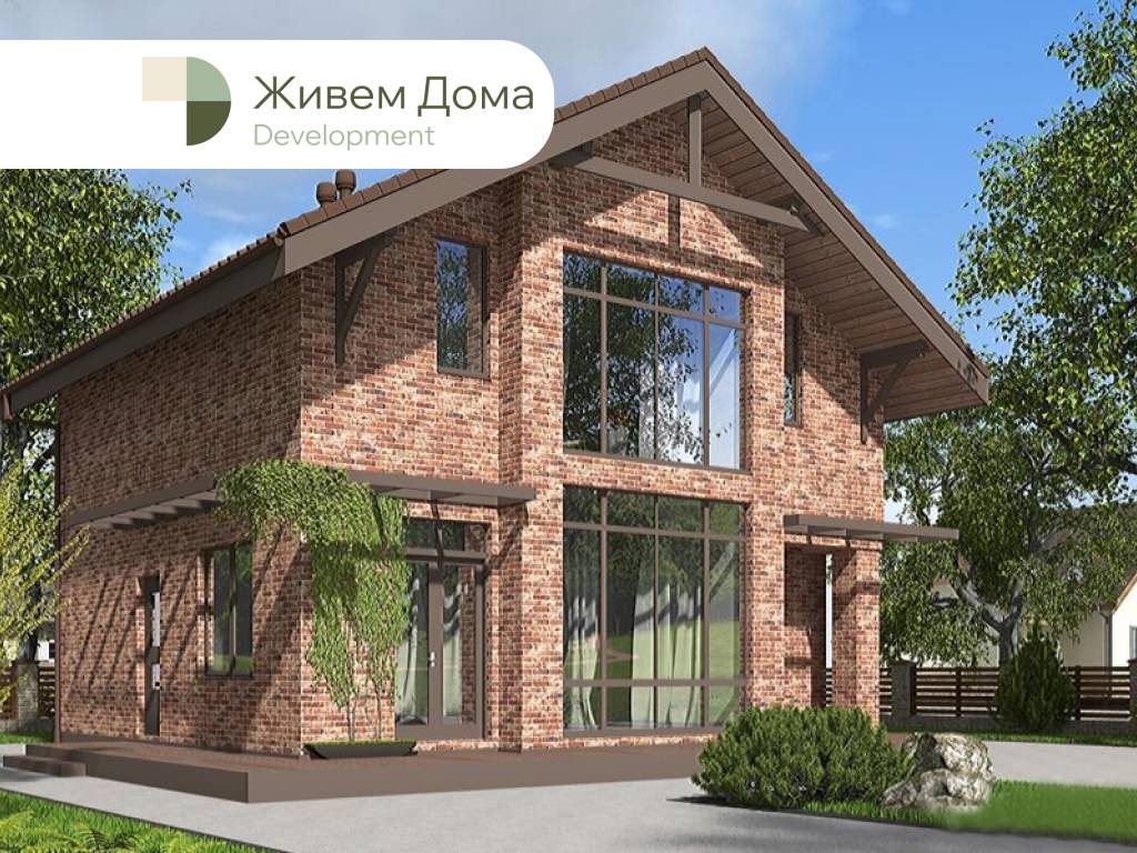 Обложка проекта: Дом из кирпича