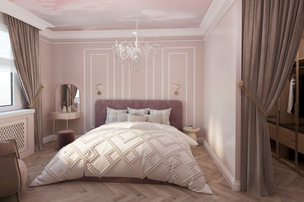 Schlafzimmer in Vierzimmerwochnung, 108qm. Berlin.