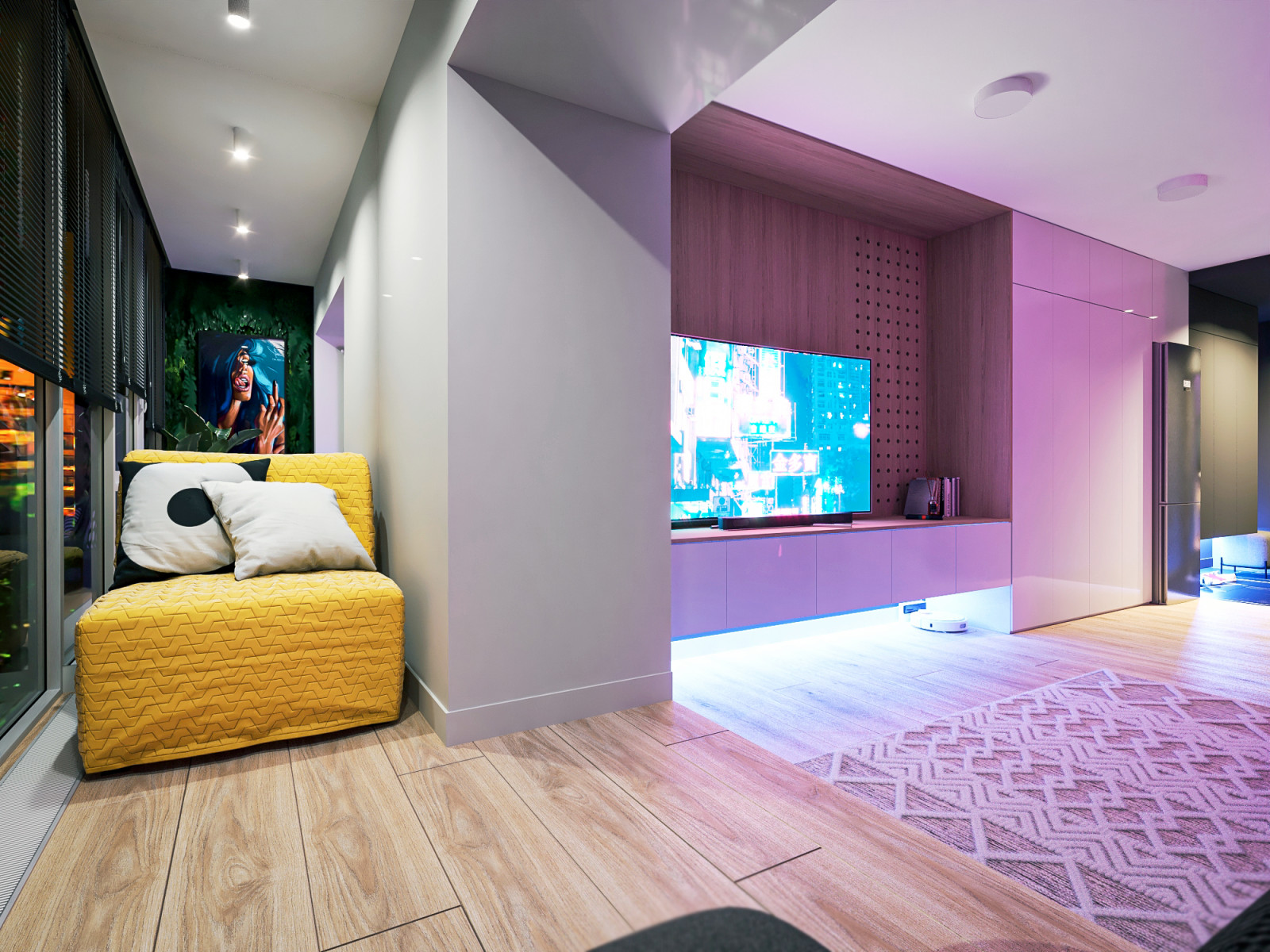 Дизайн-проект квартиры-студии