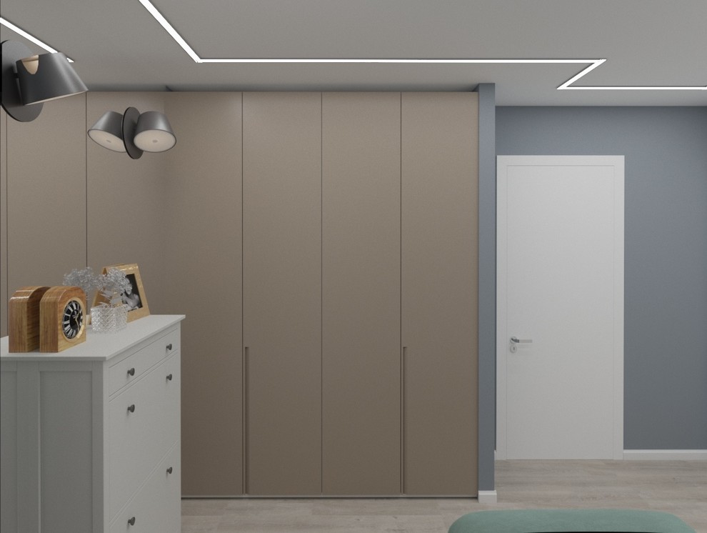 Квартира в серых тонах