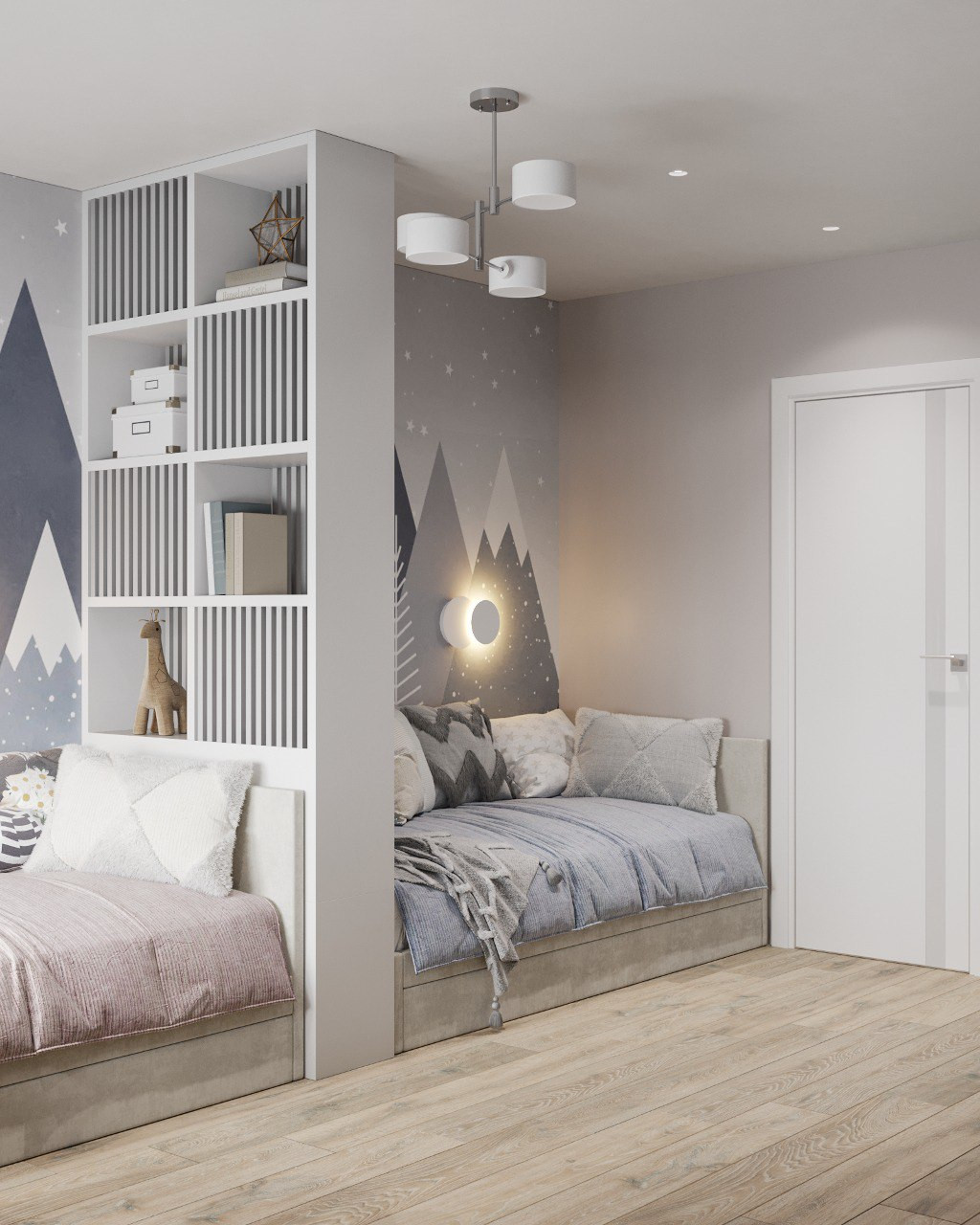 Дизайн двухкомнатной квартиры в ЖК Елизаровский