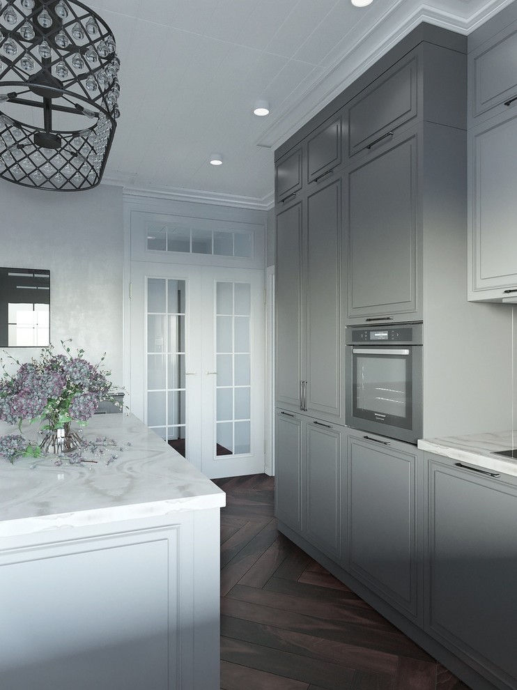 Дизайн интерьера кухни в пос.Ямное, Воронежская область