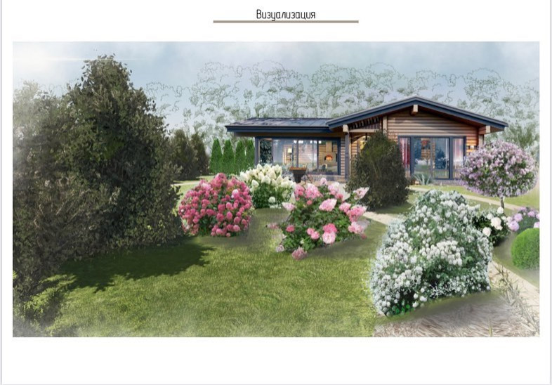 Обложка проекта: Ландшафтная архитектура территории в СНТ «Заветы Мичурина»