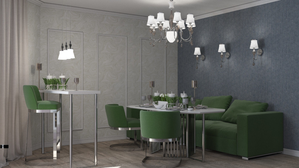 Кухни, гостиные комнаты