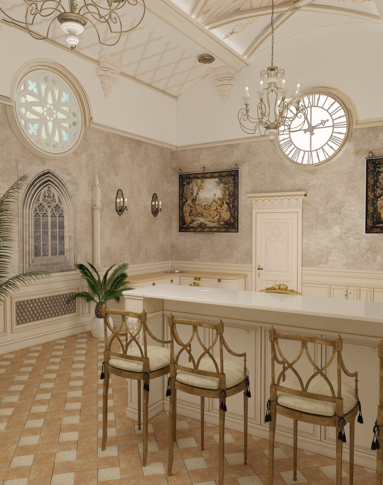 Дом в классическом