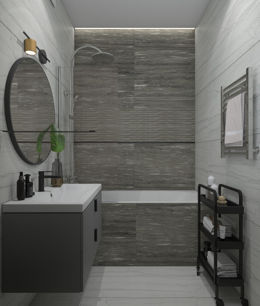 Квартира с нотками графики