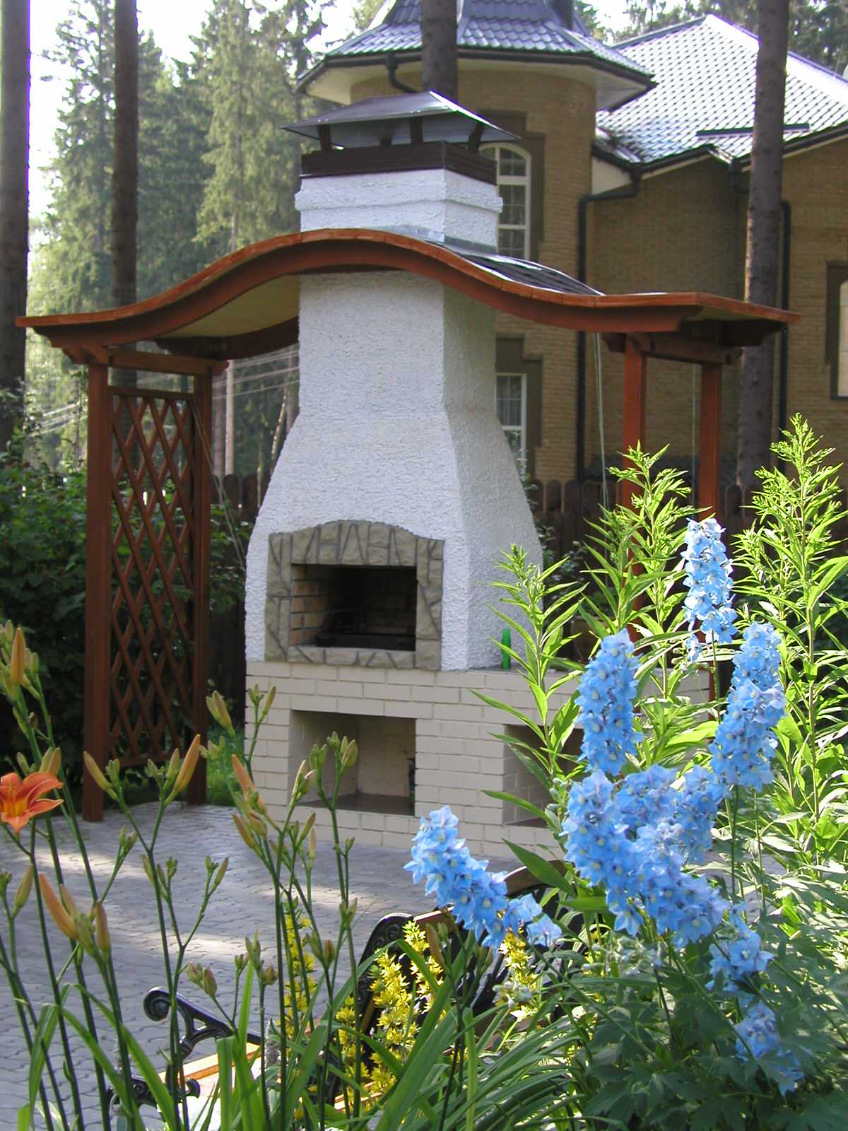 Беседка-гриль