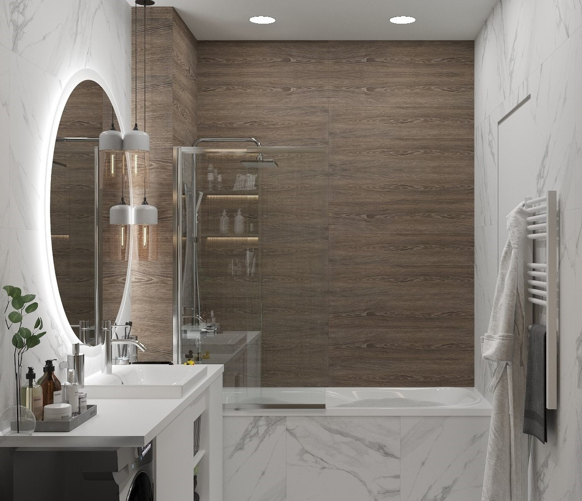 Лаконичный минимализм для молодой семьи